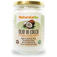 Los mejores  - Aceite de Coco Ecológico Extra Virgen 500 ml. Crudo y prensado en frío. 100% Orgánico- Puro y Natural. Aceite bio nativo…